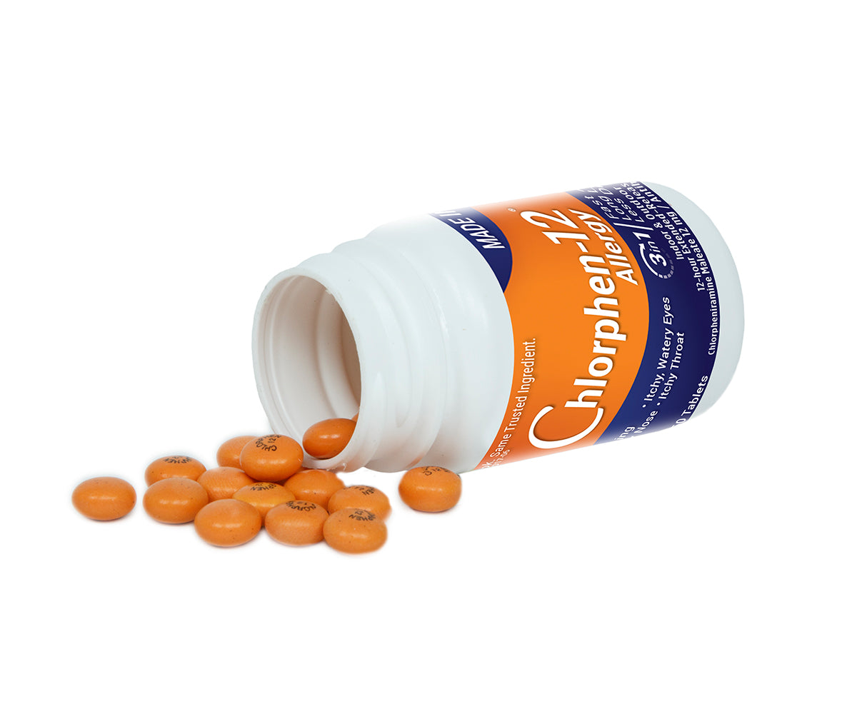 Chlorphen-12 Allergy Tablets (60 Count)