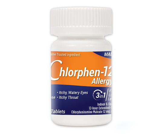 Chlorphen-12 Allergy Tablets (60 Count)