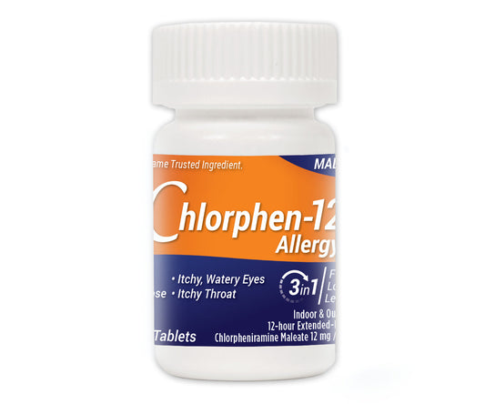 Chlorphen-12 Allergy Tablets (100 Count)